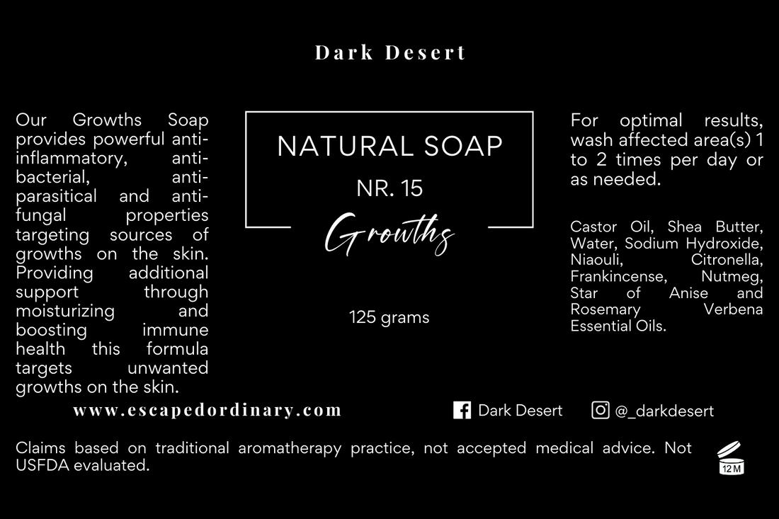 Nr. 15 - Skin Growths Hard Soap