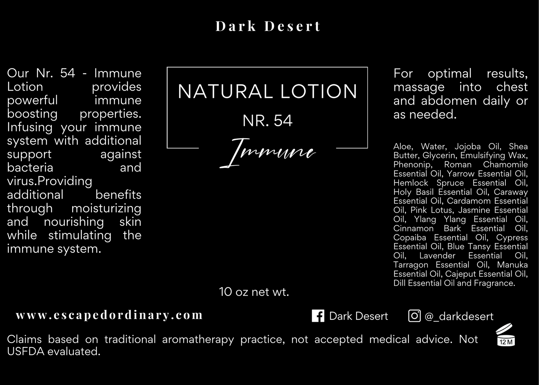 Nr. 54 - Immune Lotion