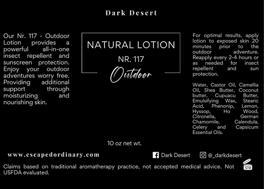 Nr. 117 - Outdoor Lotion